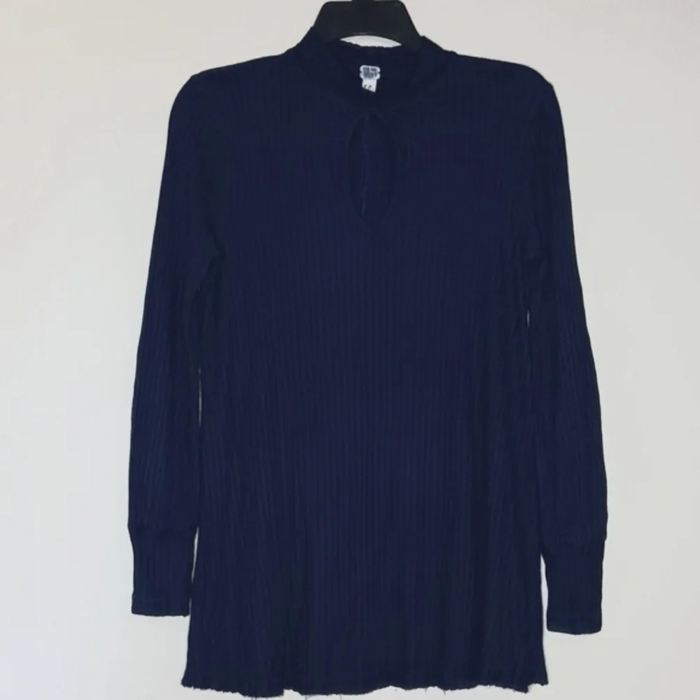 Free People Copa Banana Ribbed Keyhole Tunic